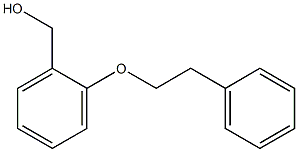 [2-(2-phenylethoxy)phenyl]methanol,,结构式