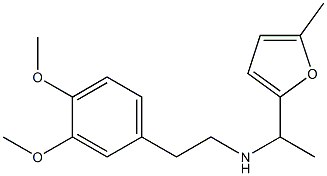 [2-(3,4-dimethoxyphenyl)ethyl][1-(5-methylfuran-2-yl)ethyl]amine