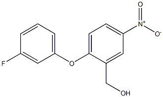 [2-(3-fluorophenoxy)-5-nitrophenyl]methanol