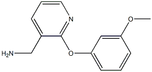 [2-(3-methoxyphenoxy)pyridin-3-yl]methylamine