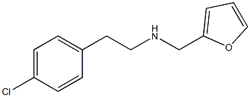 [2-(4-chlorophenyl)ethyl](furan-2-ylmethyl)amine Structure