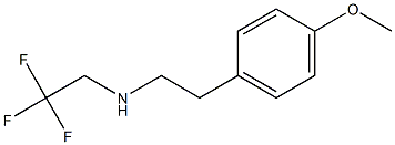 [2-(4-methoxyphenyl)ethyl](2,2,2-trifluoroethyl)amine,,结构式