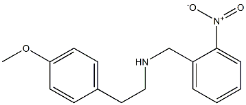  [2-(4-methoxyphenyl)ethyl][(2-nitrophenyl)methyl]amine