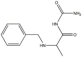 [2-(benzylamino)propanoyl]urea