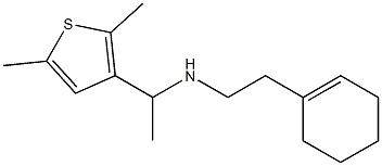 [2-(cyclohex-1-en-1-yl)ethyl][1-(2,5-dimethylthiophen-3-yl)ethyl]amine
