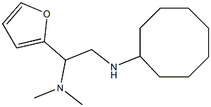 [2-(cyclooctylamino)-1-(furan-2-yl)ethyl]dimethylamine Structure