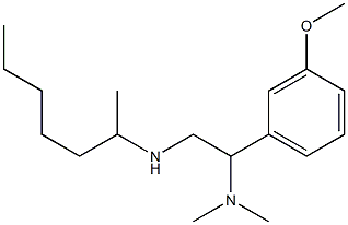 [2-(dimethylamino)-2-(3-methoxyphenyl)ethyl](heptan-2-yl)amine