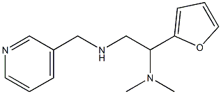 [2-(dimethylamino)-2-(furan-2-yl)ethyl](pyridin-3-ylmethyl)amine|