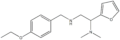  [2-(dimethylamino)-2-(furan-2-yl)ethyl][(4-ethoxyphenyl)methyl]amine