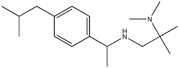 [2-(dimethylamino)-2-methylpropyl]({1-[4-(2-methylpropyl)phenyl]ethyl})amine