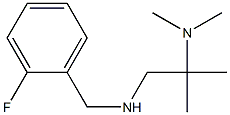 [2-(dimethylamino)-2-methylpropyl][(2-fluorophenyl)methyl]amine|