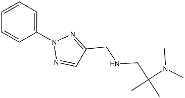  [2-(dimethylamino)-2-methylpropyl][(2-phenyl-2H-1,2,3-triazol-4-yl)methyl]amine