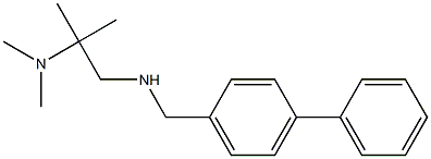 [2-(dimethylamino)-2-methylpropyl][(4-phenylphenyl)methyl]amine