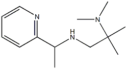 [2-(dimethylamino)-2-methylpropyl][1-(pyridin-2-yl)ethyl]amine Structure