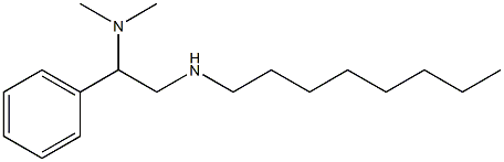 [2-(dimethylamino)-2-phenylethyl](octyl)amine 结构式