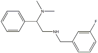 [2-(dimethylamino)-2-phenylethyl][(3-fluorophenyl)methyl]amine