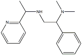 [2-(dimethylamino)-2-phenylethyl][1-(pyridin-2-yl)ethyl]amine