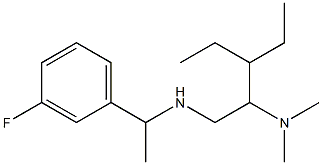 [2-(dimethylamino)-3-ethylpentyl][1-(3-fluorophenyl)ethyl]amine