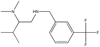 [2-(dimethylamino)-3-methylbutyl]({[3-(trifluoromethyl)phenyl]methyl})amine,,结构式