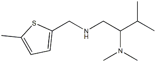 [2-(dimethylamino)-3-methylbutyl][(5-methylthiophen-2-yl)methyl]amine Structure