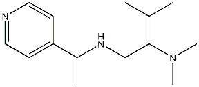 [2-(dimethylamino)-3-methylbutyl][1-(pyridin-4-yl)ethyl]amine,,结构式