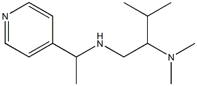 [2-(dimethylamino)-3-methylbutyl][1-(pyridin-4-yl)ethyl]amine Structure