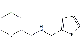 [2-(dimethylamino)-4-methylpentyl](thiophen-2-ylmethyl)amine|