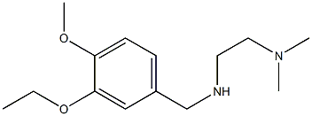  [2-(dimethylamino)ethyl][(3-ethoxy-4-methoxyphenyl)methyl]amine