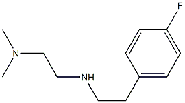 [2-(dimethylamino)ethyl][2-(4-fluorophenyl)ethyl]amine Struktur