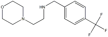 [2-(morpholin-4-yl)ethyl]({[4-(trifluoromethyl)phenyl]methyl})amine|