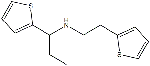 [2-(thiophen-2-yl)ethyl][1-(thiophen-2-yl)propyl]amine|