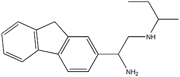 [2-amino-2-(9H-fluoren-2-yl)ethyl](methyl)propan-2-ylamine Struktur