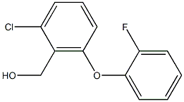 [2-chloro-6-(2-fluorophenoxy)phenyl]methanol