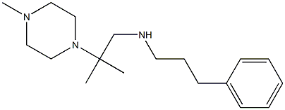  [2-methyl-2-(4-methylpiperazin-1-yl)propyl](3-phenylpropyl)amine