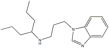 [3-(1H-1,3-benzodiazol-1-yl)propyl](heptan-4-yl)amine