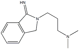[3-(1-imino-2,3-dihydro-1H-isoindol-2-yl)propyl]dimethylamine|