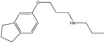 [3-(2,3-dihydro-1H-inden-5-yloxy)propyl](propyl)amine