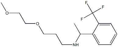 [3-(2-methoxyethoxy)propyl]({1-[2-(trifluoromethyl)phenyl]ethyl})amine