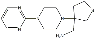 [3-(4-pyrimidin-2-ylpiperazin-1-yl)tetrahydrothien-3-yl]methylamine