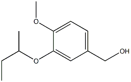 [3-(butan-2-yloxy)-4-methoxyphenyl]methanol,,结构式
