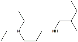 [3-(diethylamino)propyl](2-methylbutyl)amine Struktur