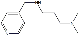 [3-(dimethylamino)propyl](pyridin-4-ylmethyl)amine,,结构式