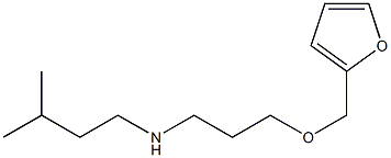 [3-(furan-2-ylmethoxy)propyl](3-methylbutyl)amine Structure