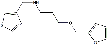  [3-(furan-2-ylmethoxy)propyl](thiophen-3-ylmethyl)amine