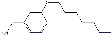 [3-(heptyloxy)phenyl]methanamine Structure