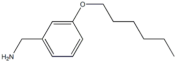 [3-(hexyloxy)phenyl]methanamine Struktur