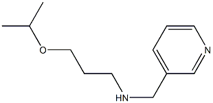 [3-(propan-2-yloxy)propyl](pyridin-3-ylmethyl)amine 结构式