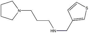 [3-(pyrrolidin-1-yl)propyl](thiophen-3-ylmethyl)amine