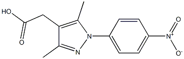  [3,5-dimethyl-1-(4-nitrophenyl)-1H-pyrazol-4-yl]acetic acid