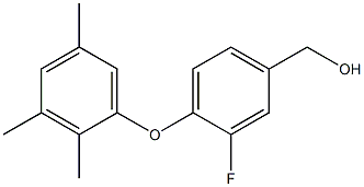 [3-fluoro-4-(2,3,5-trimethylphenoxy)phenyl]methanol 结构式